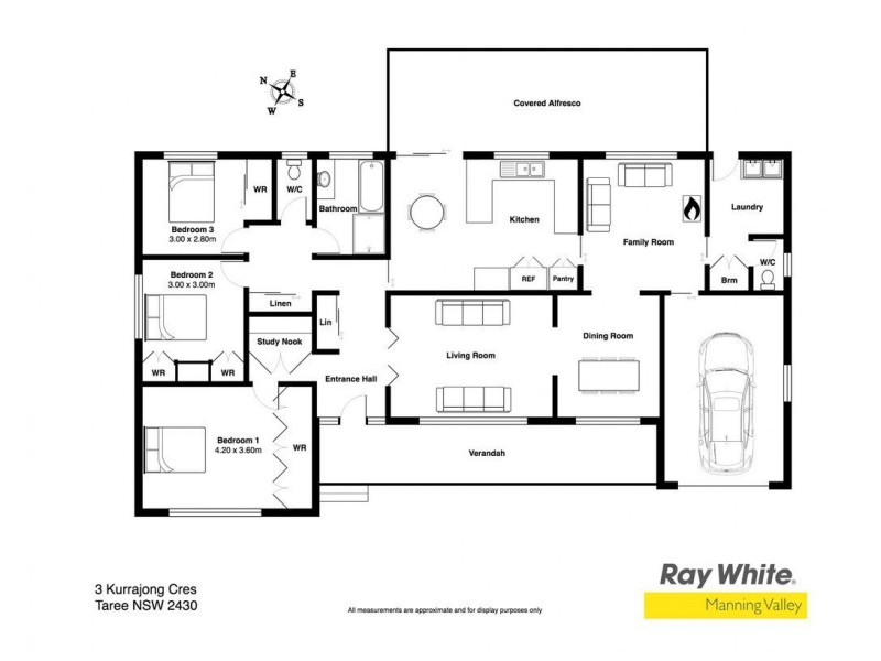 3 Kurrajong Crescent, Taree NSW 2430 Floorplan