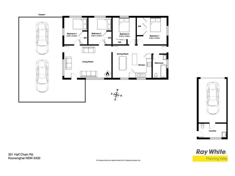 351 Half Chain Road Koorainghat via, Taree NSW 2430 Floorplan