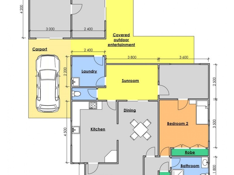 44 Pulteney Street, Taree NSW 2430 Floorplan