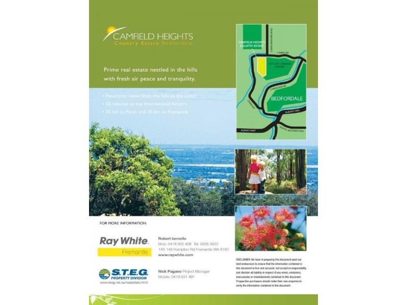 Lot 832 Observation Circle, Bedfordale WA 6112