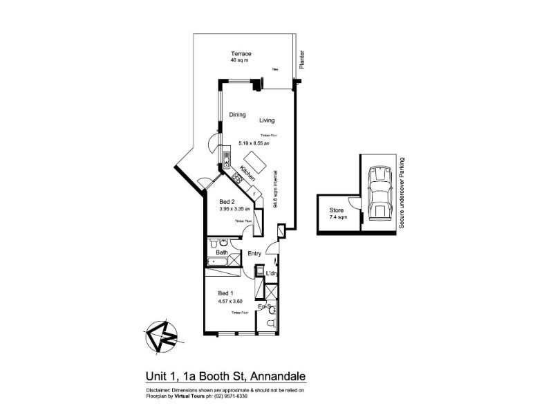 1/1a Booth Street, Annandale NSW 2038