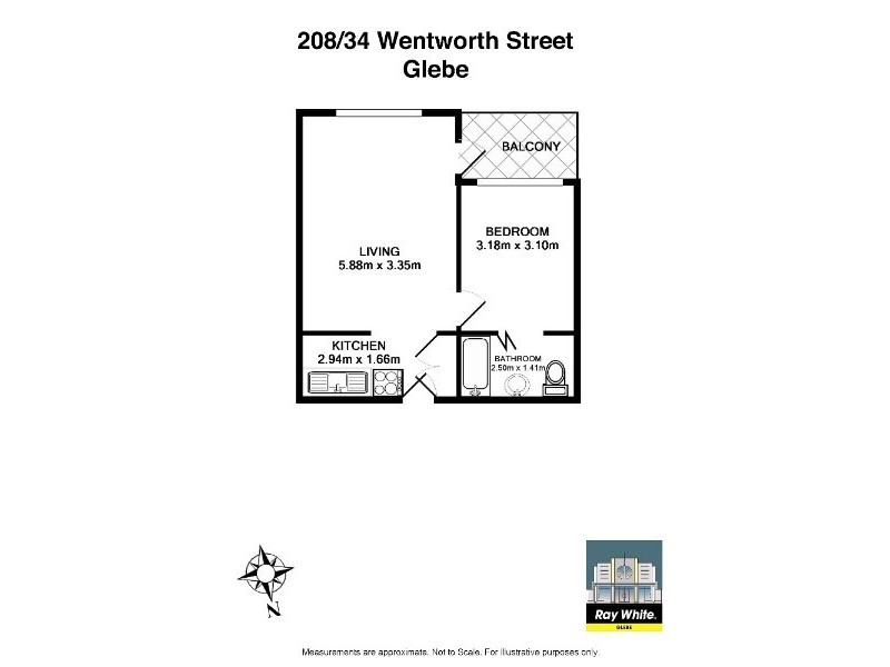 208/34 Wentworth Street, Glebe NSW 2037