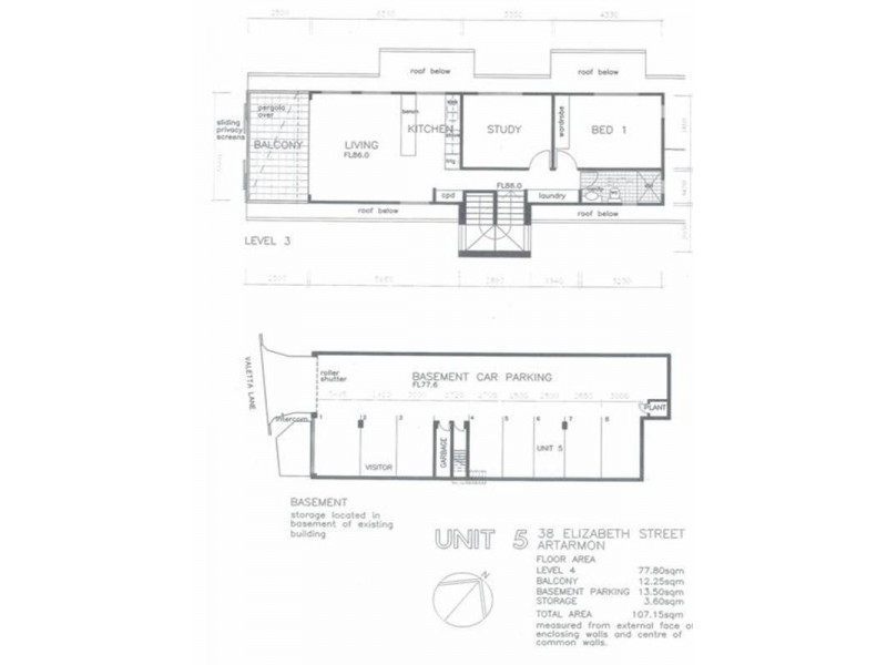 3/38 Elizabeth Street, Artarmon NSW 2064