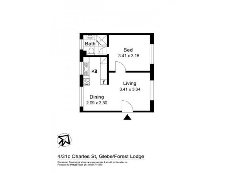 4/31c CHARLES Street, Glebe NSW 2037