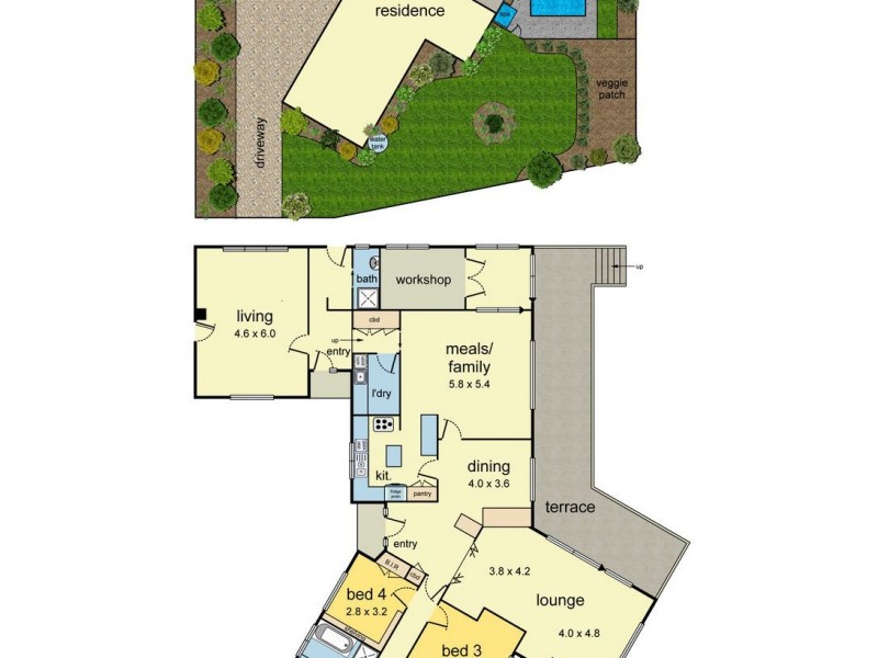 3 Irene Court, Dandenong VIC 3175 Floorplan