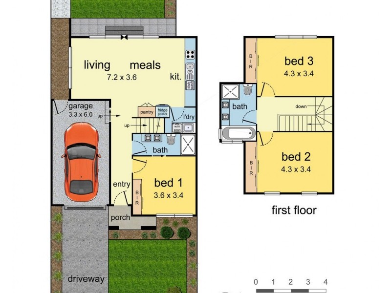 1/26 Lerina Street, Oakleigh East VIC 3166 Floorplan