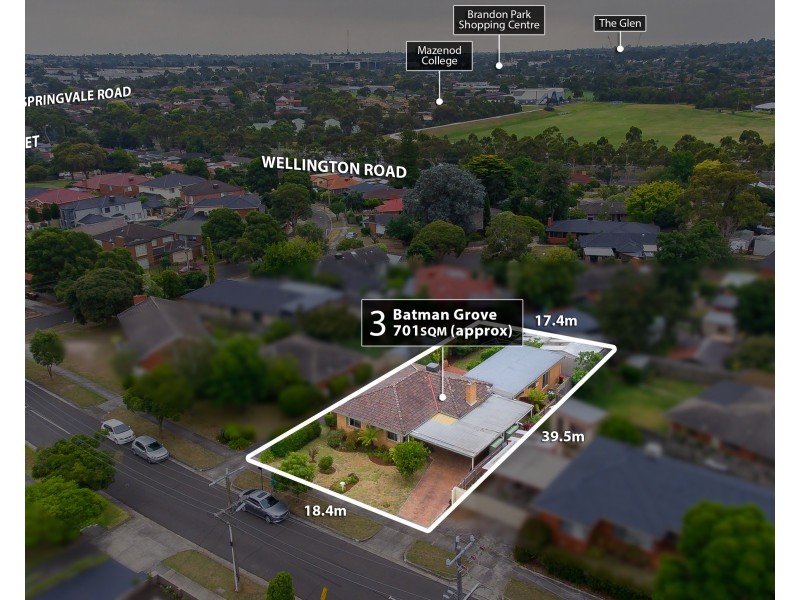 3 Batman Grove, Mulgrave VIC 3170