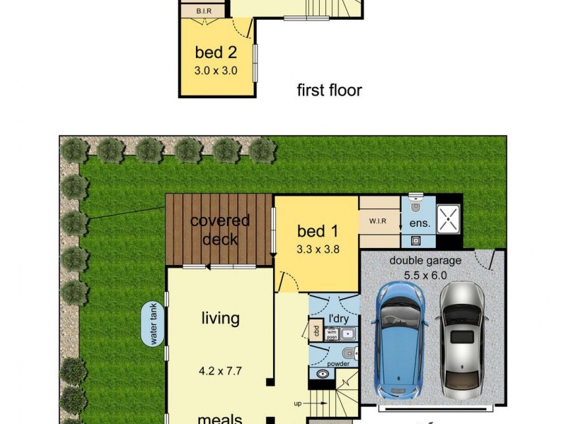 2/34 Kirstina Road, Glen Waverley VIC 3150 Floorplan