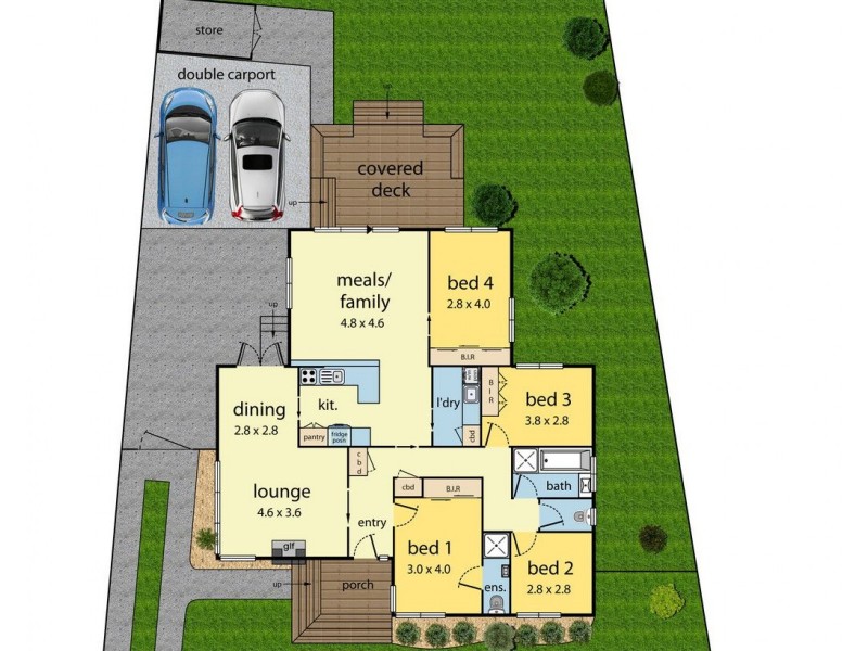 30 Woolwich Drive, Mulgrave VIC 3170 Floorplan