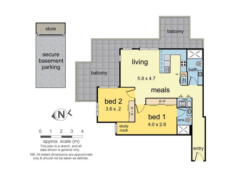 202/29-33 Loranne Street, Bentleigh VIC 3204 Floorplan
