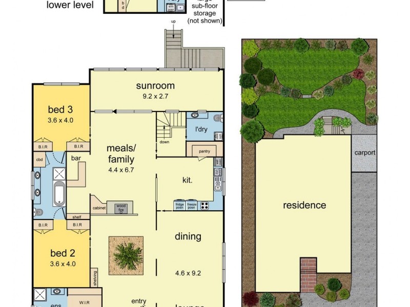 42 Elmstead Drive, Wheelers Hill VIC 3150 Floorplan