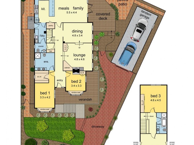 7 Moonstone Court, Wheelers Hill VIC 3150 Floorplan