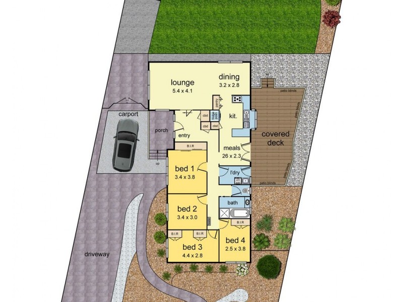 28 Ninevah Crescent, Wheelers Hill VIC 3150 Floorplan