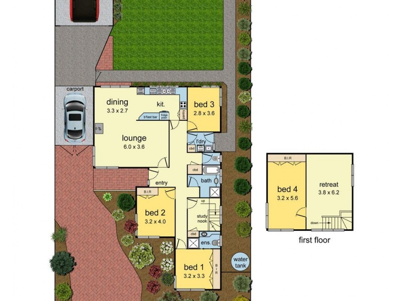 17 Blackwood Drive, Wheelers Hill VIC 3150 Floorplan