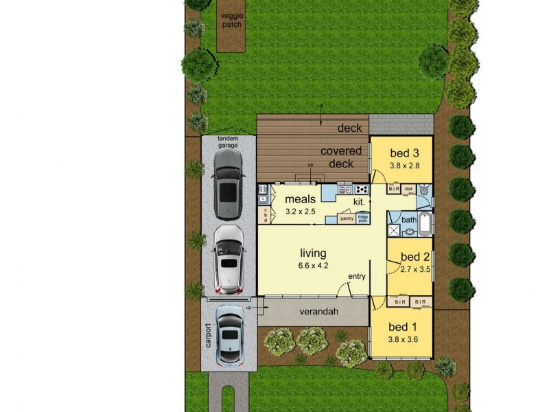 1 Woodlea Drive, Glen Waverley VIC 3150 Floorplan