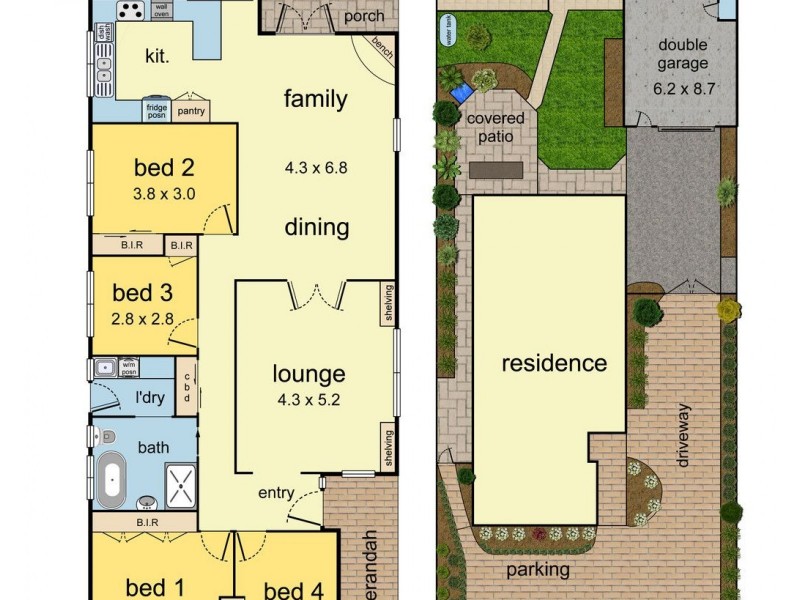 23 Renwick Road, Ferntree Gully VIC 3156 Floorplan