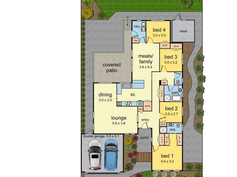 18 Knights Drive, Glen Waverley VIC 3150 Floorplan