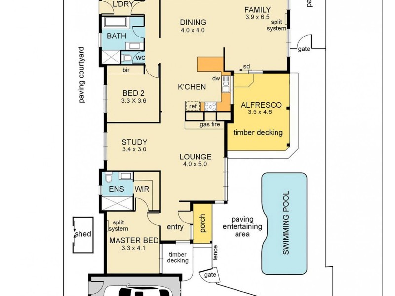 17 Watersedge Close, Knoxfield VIC 3180 Floorplan