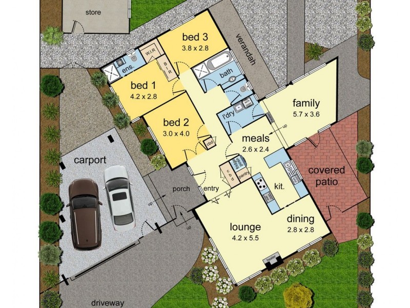 35 Booran Avenue, Glen Waverley VIC 3150 Floorplan