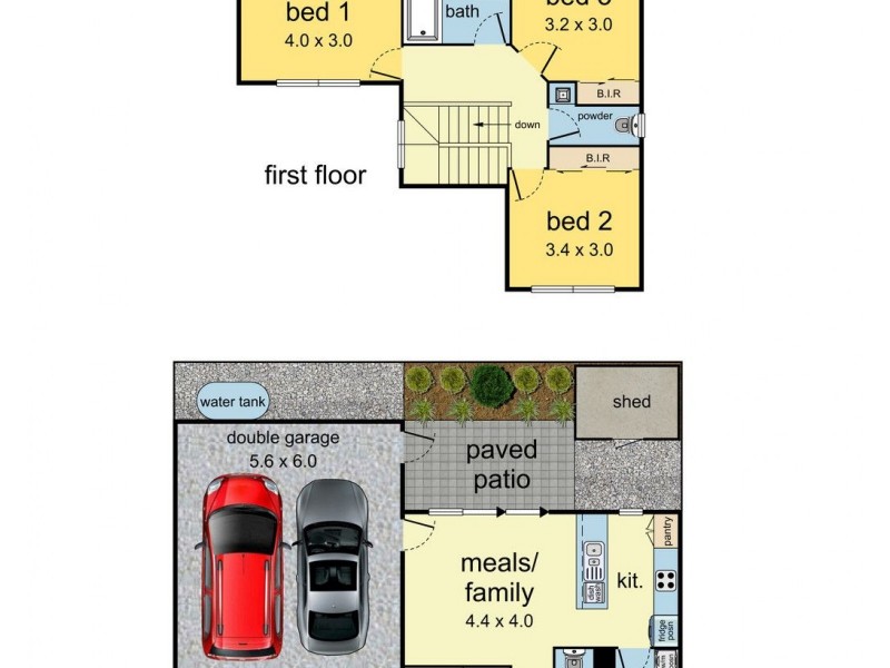 2/48 Adele Avenue, Ferntree Gully VIC 3156 Floorplan