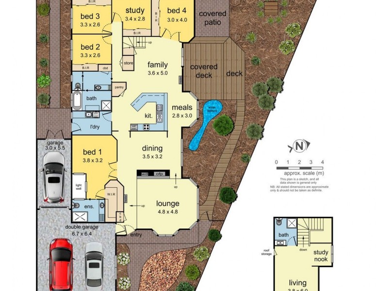 3 Wildberry Court, Knoxfield VIC 3180 Floorplan