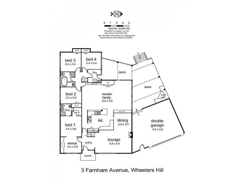 3 Farnham Avenue, Wheelers Hill VIC 3150