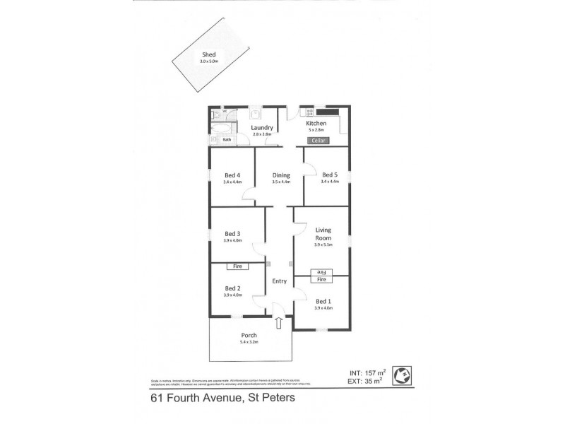 61 Fourth Avenue, St Peters SA 5069