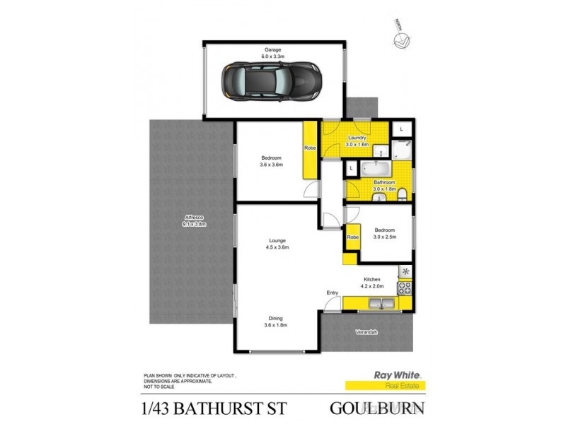 1/43 Bathurst Street, Goulburn NSW 2580