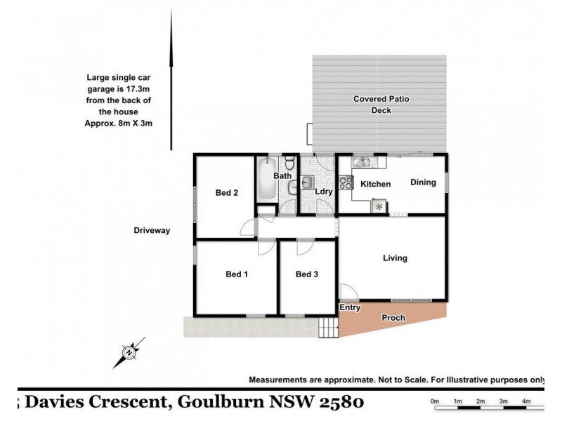 5 Davies Crescent, Goulburn NSW 2580 Floorplan