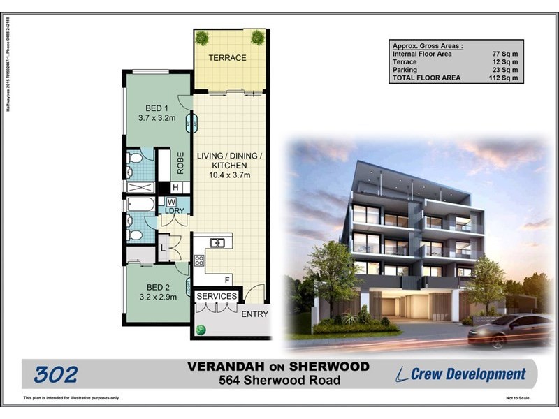 302/564 Sherwood Road, Sherwood QLD 4075