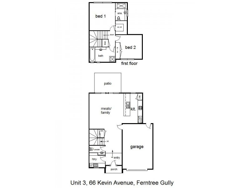 3/66 Kevin Avenue, Ferntree Gully VIC 3156