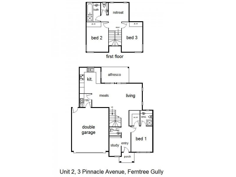 2and3/3 Pinnacle Avenue, Ferntree Gully VIC 3156
