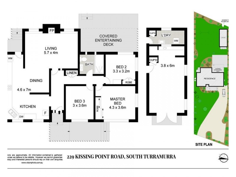 229 Kissing Point Road, Turramurra NSW 2074 Floorplan