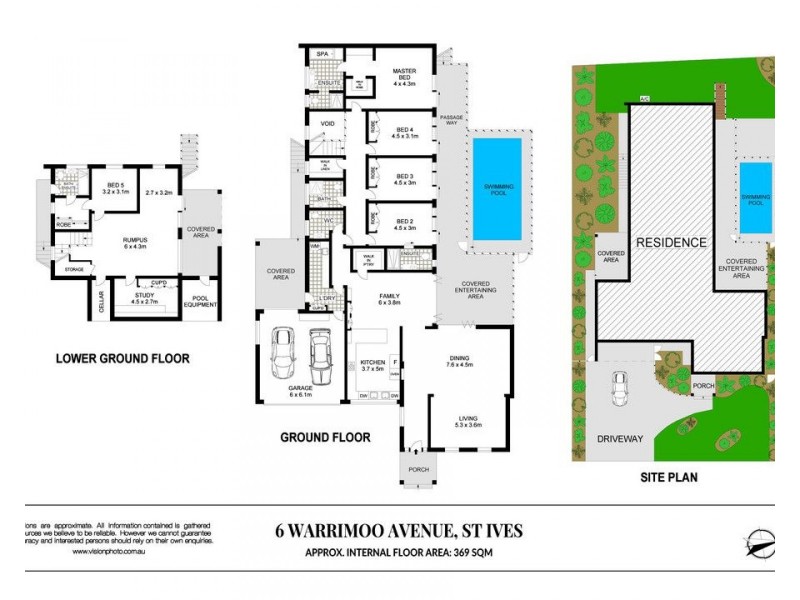 6 Warrimoo Avenue, St Ives NSW 2075 Floorplan