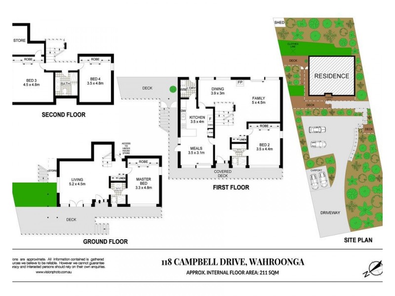 118 Campbell Drive, Wahroonga NSW 2076 Floorplan
