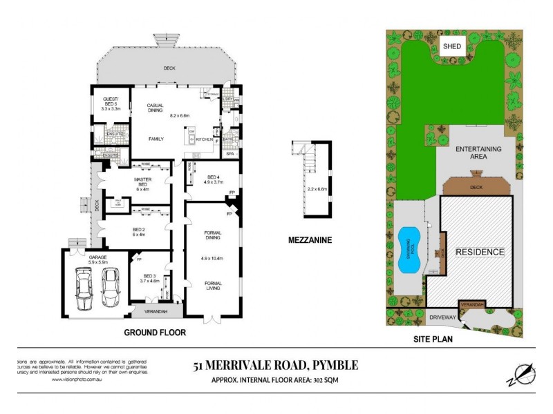 51 Merrivale Road, Pymble NSW 2073 Floorplan