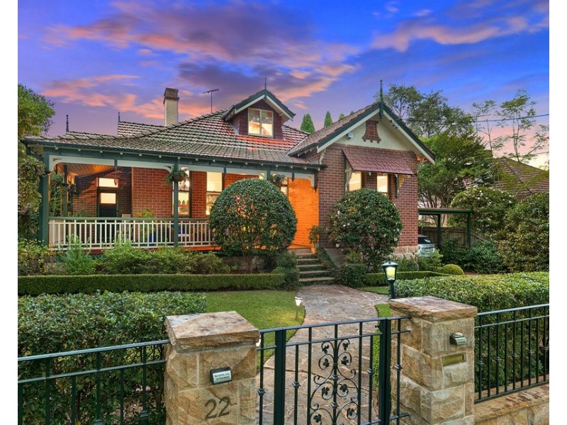 22 Bareena Avenue, Wahroonga NSW 2076