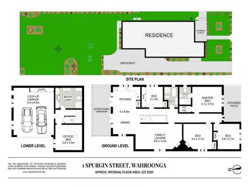 1 Spurgin Street, Wahroonga NSW 2076 Floorplan