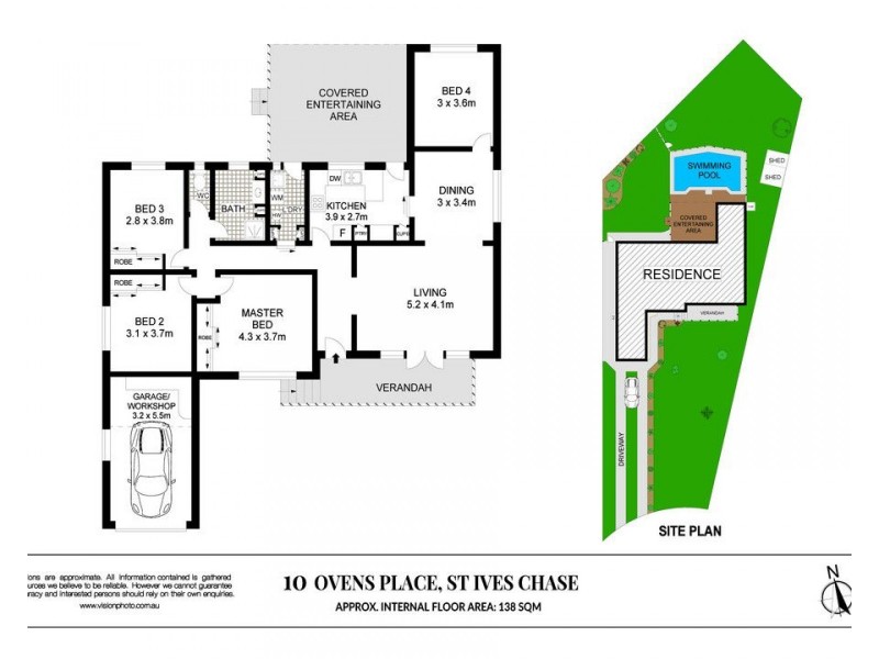 10 Ovens Place, St Ives NSW 2075 Floorplan