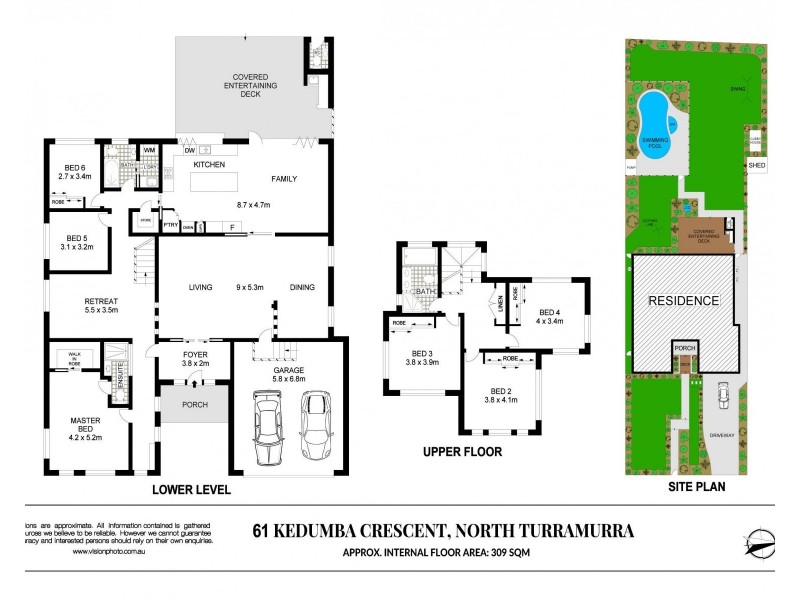 61 Kedumba Crescent, Turramurra NSW 2074 Floorplan