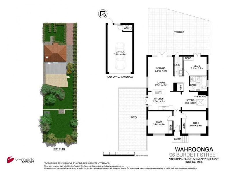 96 Burdett Street, Wahroonga NSW 2076 Floorplan