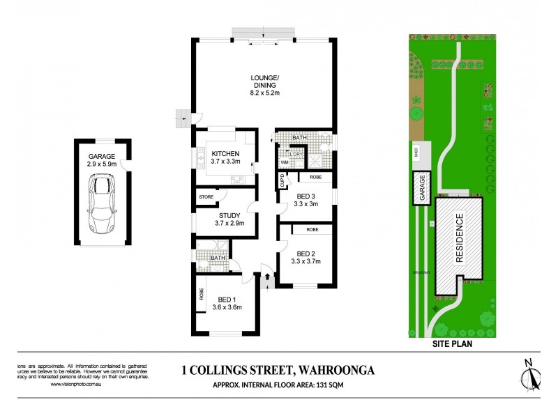 1 Collings Street, Wahroonga NSW 2076 Floorplan