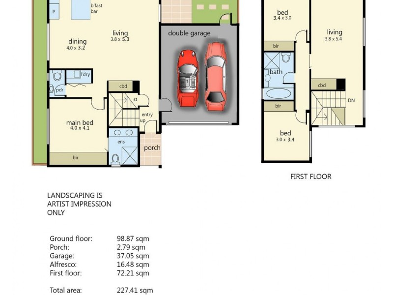 5/50 Dava Drive, Mornington VIC 3931 Floorplan