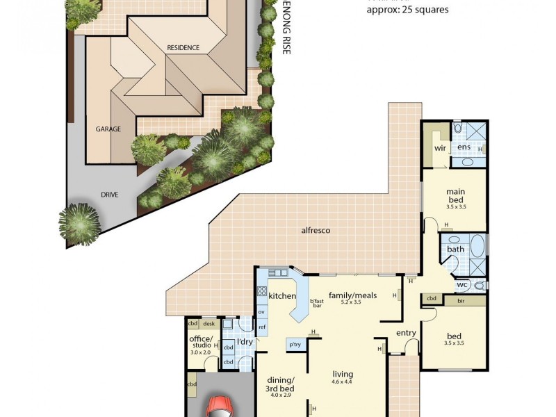 76 Baden Powell Drive, Frankston South VIC 3199 Floorplan