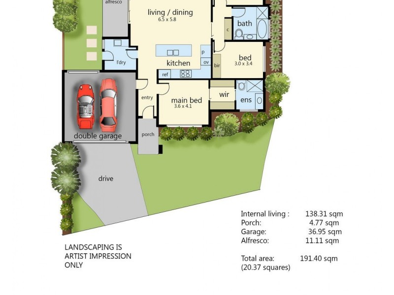 1/5 Dulnain Street, Mount Martha VIC 3934 Floorplan