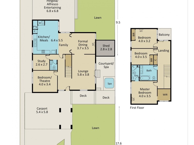 6 Thornleigh Place, Westmeadows VIC 3049 Floorplan