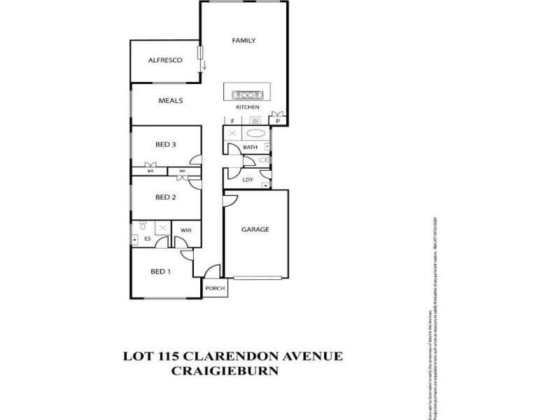 Lot 115 Clarendon Avenue, Craigieburn VIC 3064