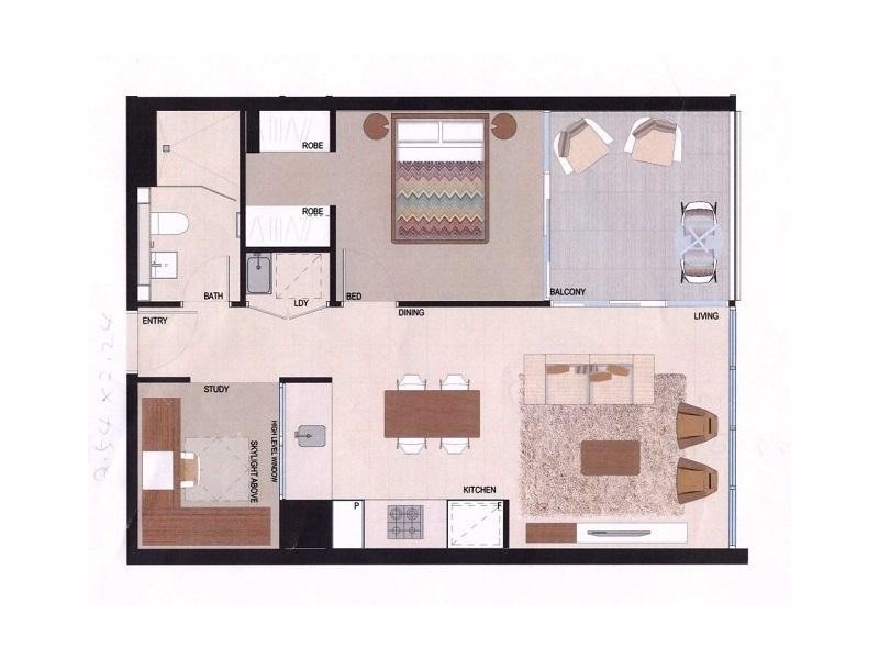 706/2 Defries Avenue, Zetland NSW 2017 Floorplan