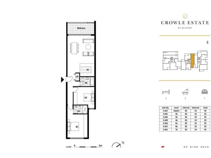 E6057/2E Porter Street, Ryde NSW 2112 Floorplan