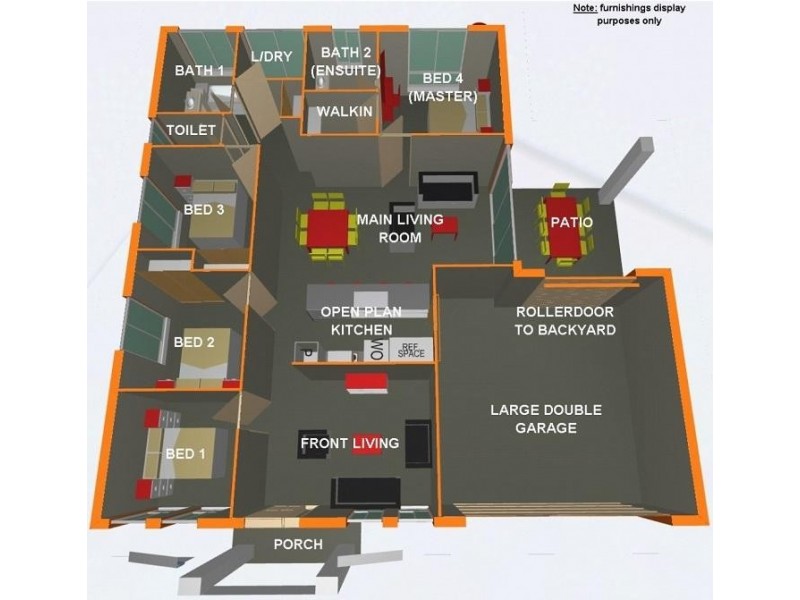 59 Woodrose Circuit, Pimpama QLD 4209 Floorplan